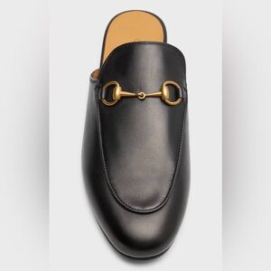 Gucci Princetown Leather Mules